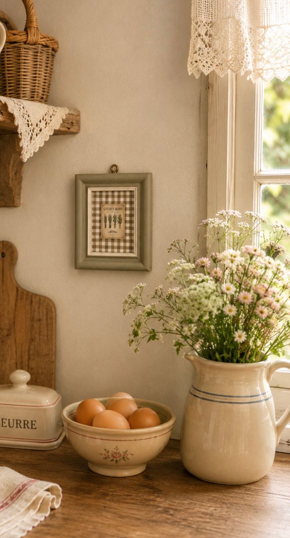 Cuadro Vichy Kitchen Herbs 