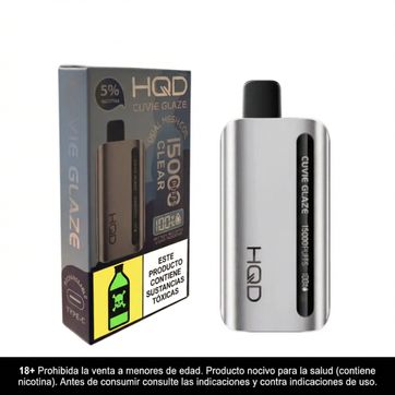Imagen del producto HQD Glaze Clear 15.000 Puffs