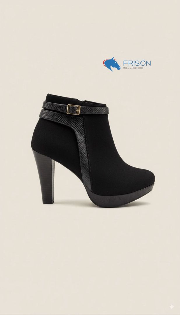Botines en tacon