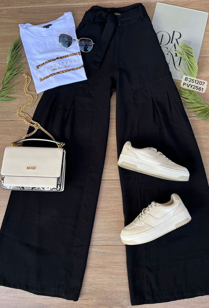 PANTALON PRENCES EN PIERNA VY2561