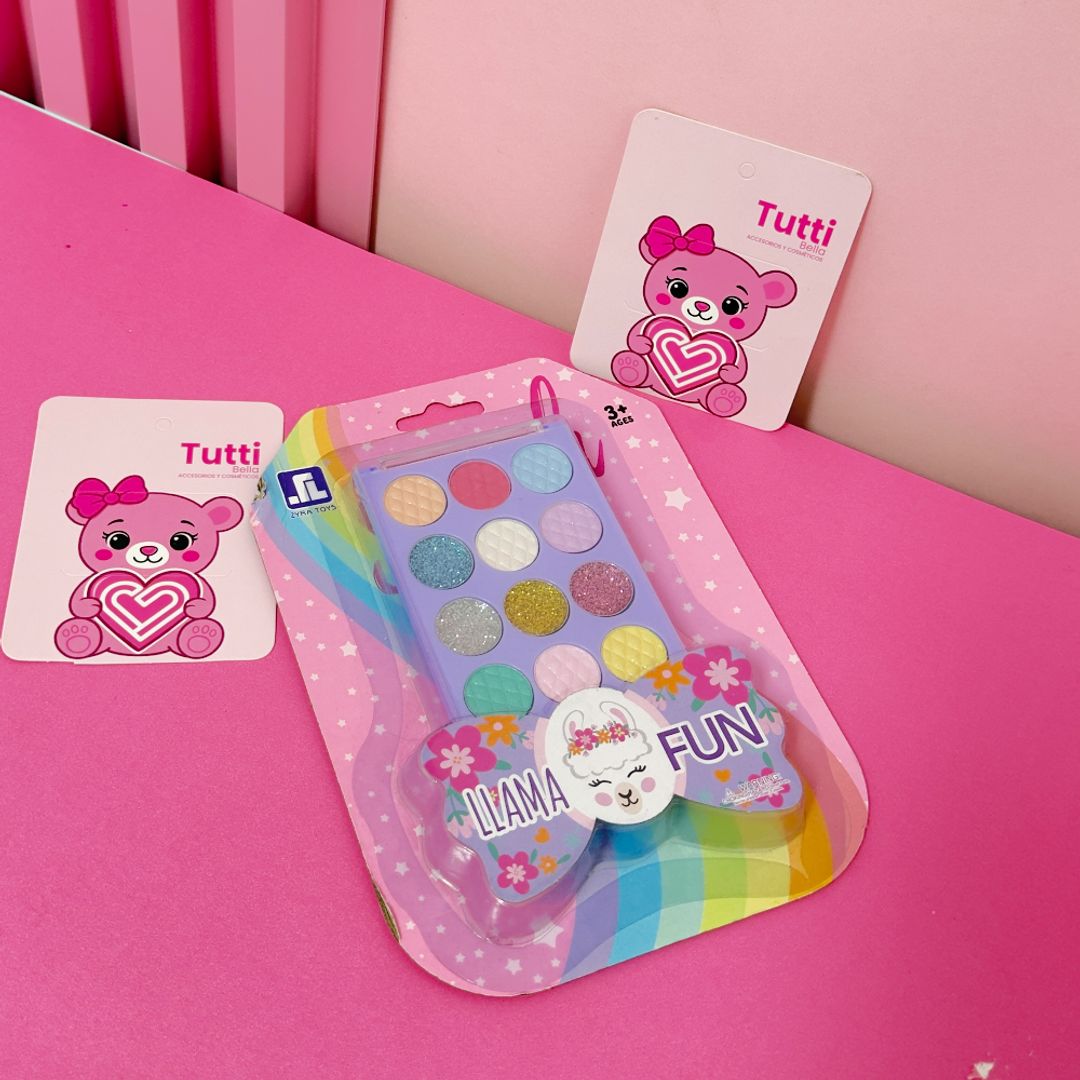 KIT SOMBRAD MAQUILLAJE INFANTIL 