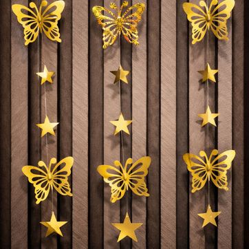 Imagen del producto MÓVIL MARIPOSA X3 DORADA 