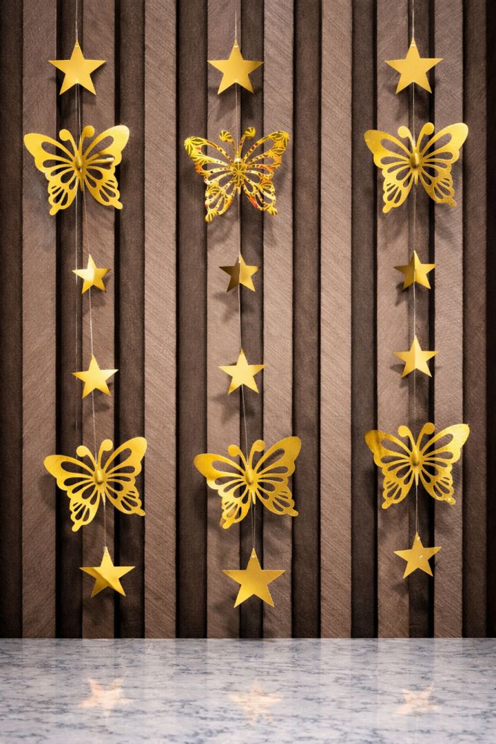 MÓVIL MARIPOSA X3 DORADA 