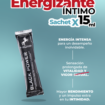 Imagen del producto Energizante Black Power x 15 ML