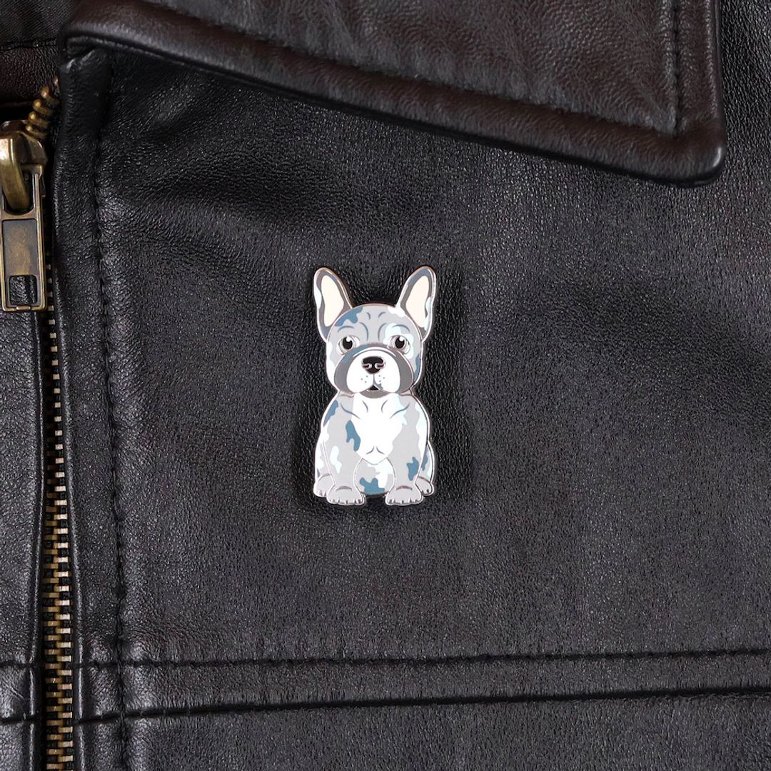 PIN BULLDOG FRANCES MERLE