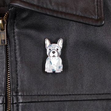 PIN BULLDOG FRANCES MERLE - imagen 3