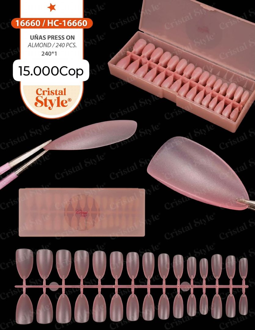 Uñas Press On × 240pcs