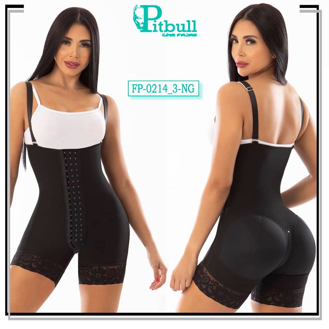 Faja Short con Triple Abrochadura y Cierre Perinial - FP0214