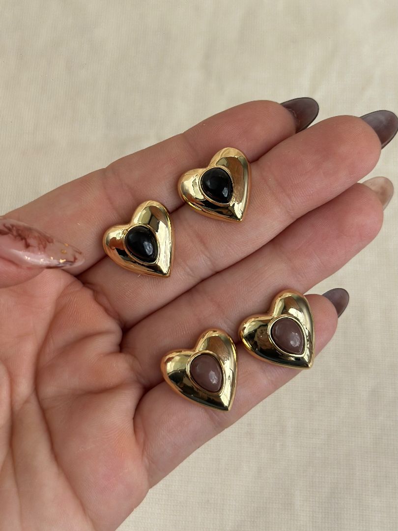 Arete corazón recina 