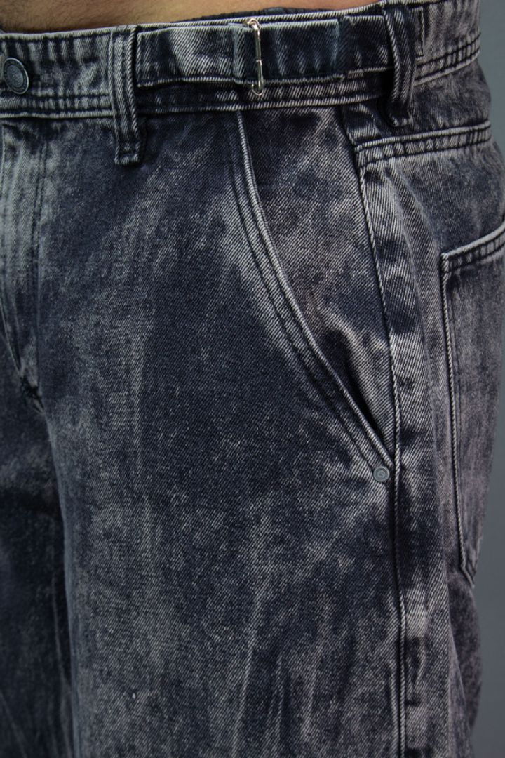 JEANS BAGGY CORREAS GRIS