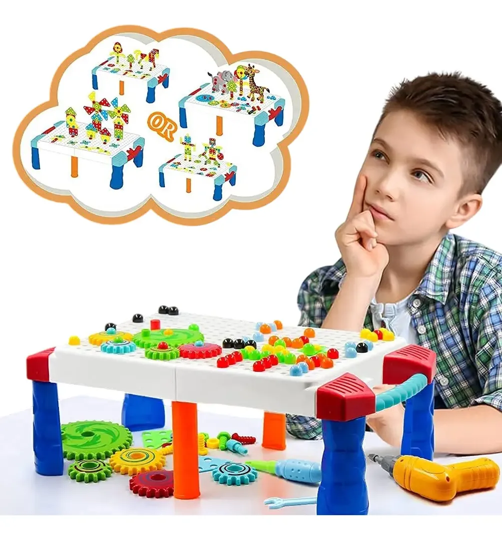 JUEGO DE CONSTRUCCION PIEZAS HERRAMIENTAS ARMABLES