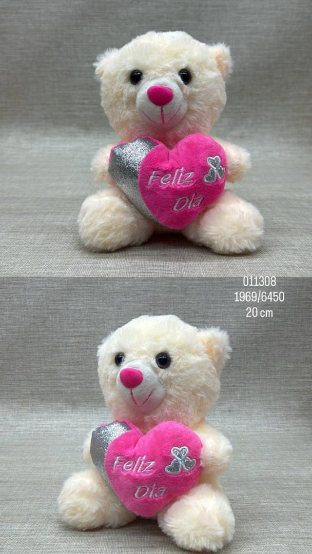 OSO CORAZON SURTIDO ECONOMICO DE 20 CM
