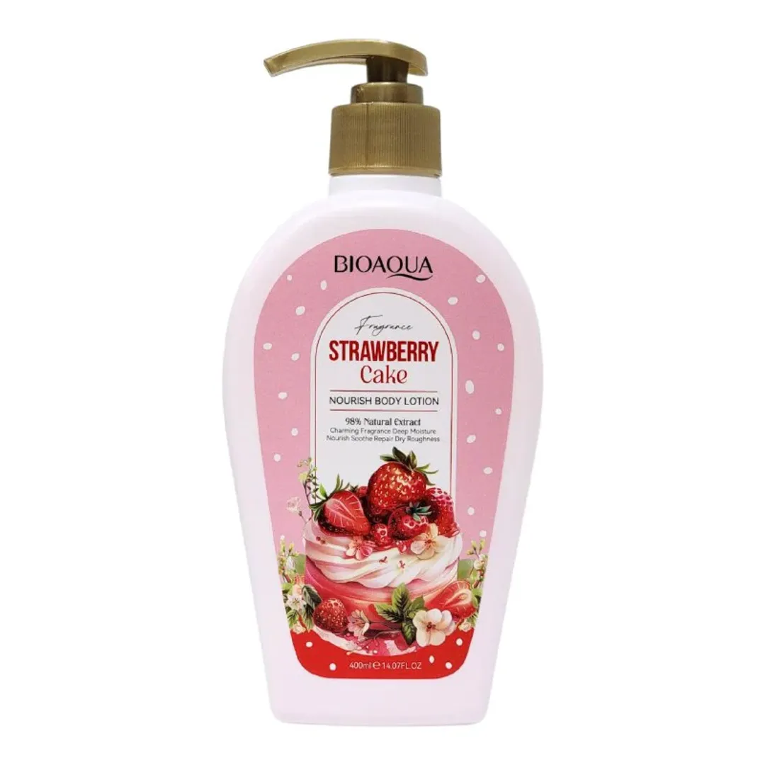 CREMA HIDRATANTE CORPORAL STRAWBERRY CAKE BIOAQUA