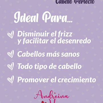 Brillo de Seda kit keratina para niñas “Andreina Hair” - imagen 2