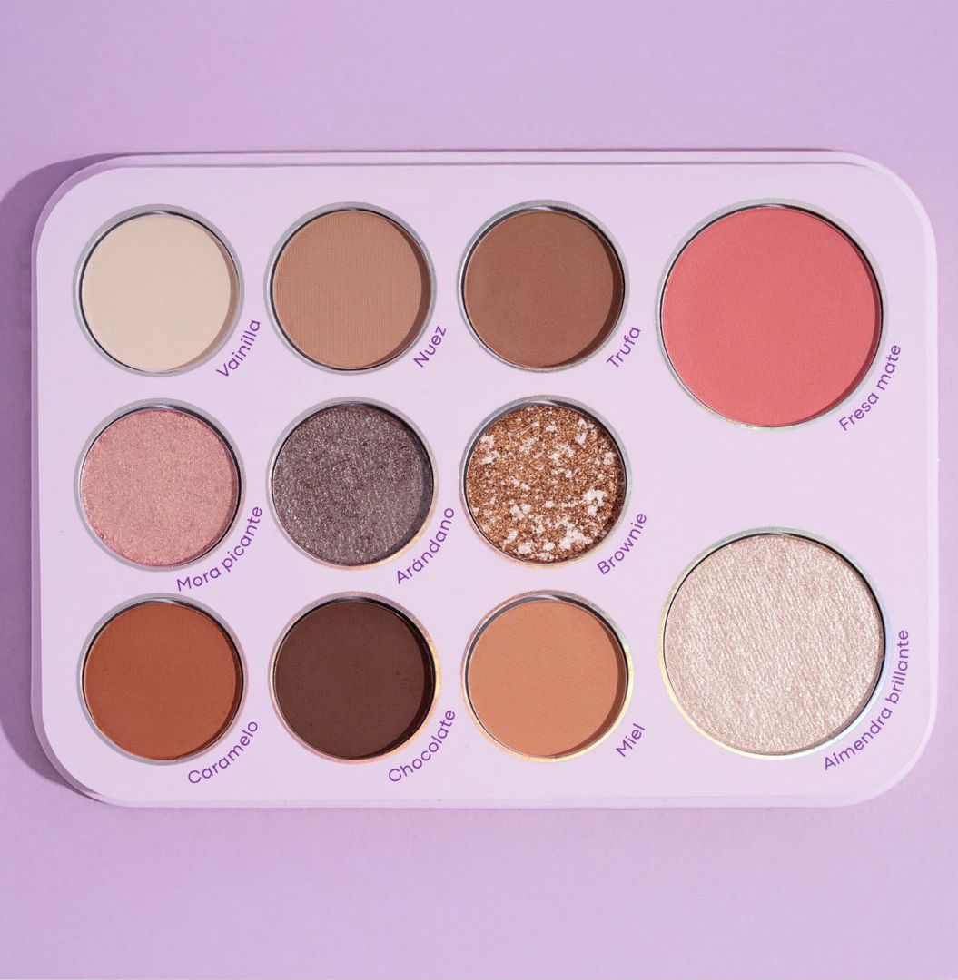 Paleta de sombras todo en uno