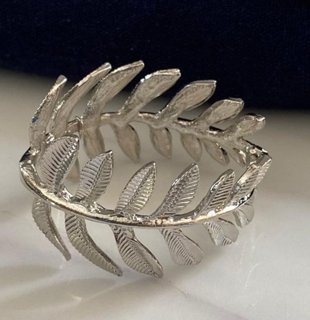 Servilletero Plateado