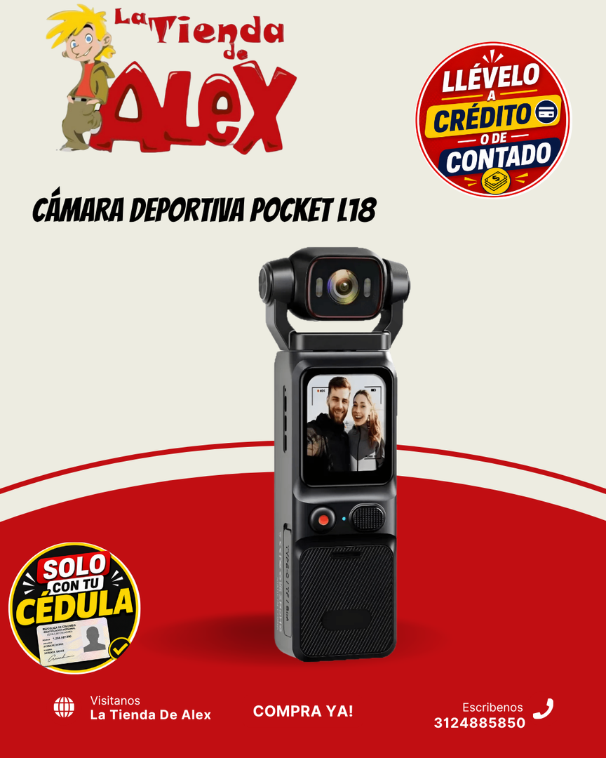 CÁMARA DEPORTIVA POCKET L18