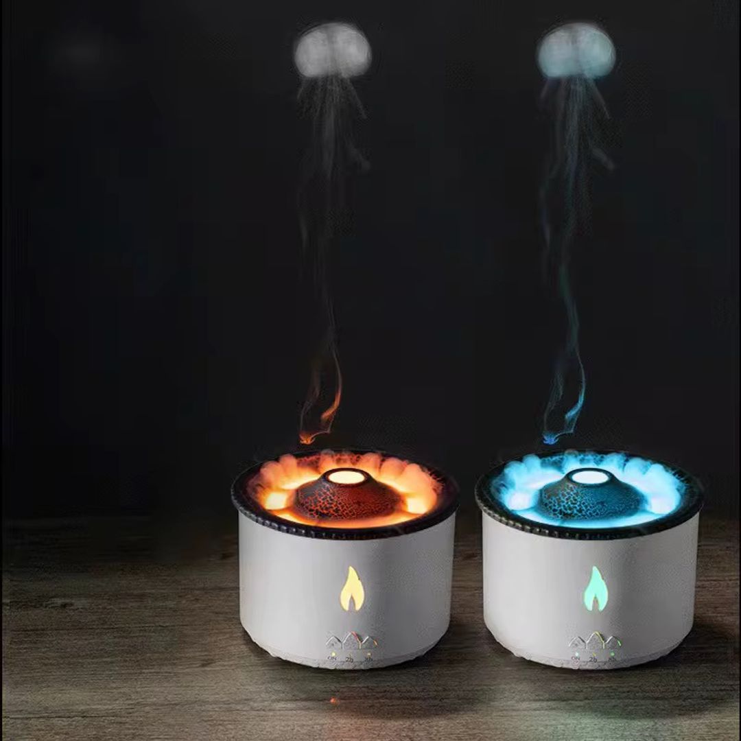 Humidificador ultra sonido efecto llama 
