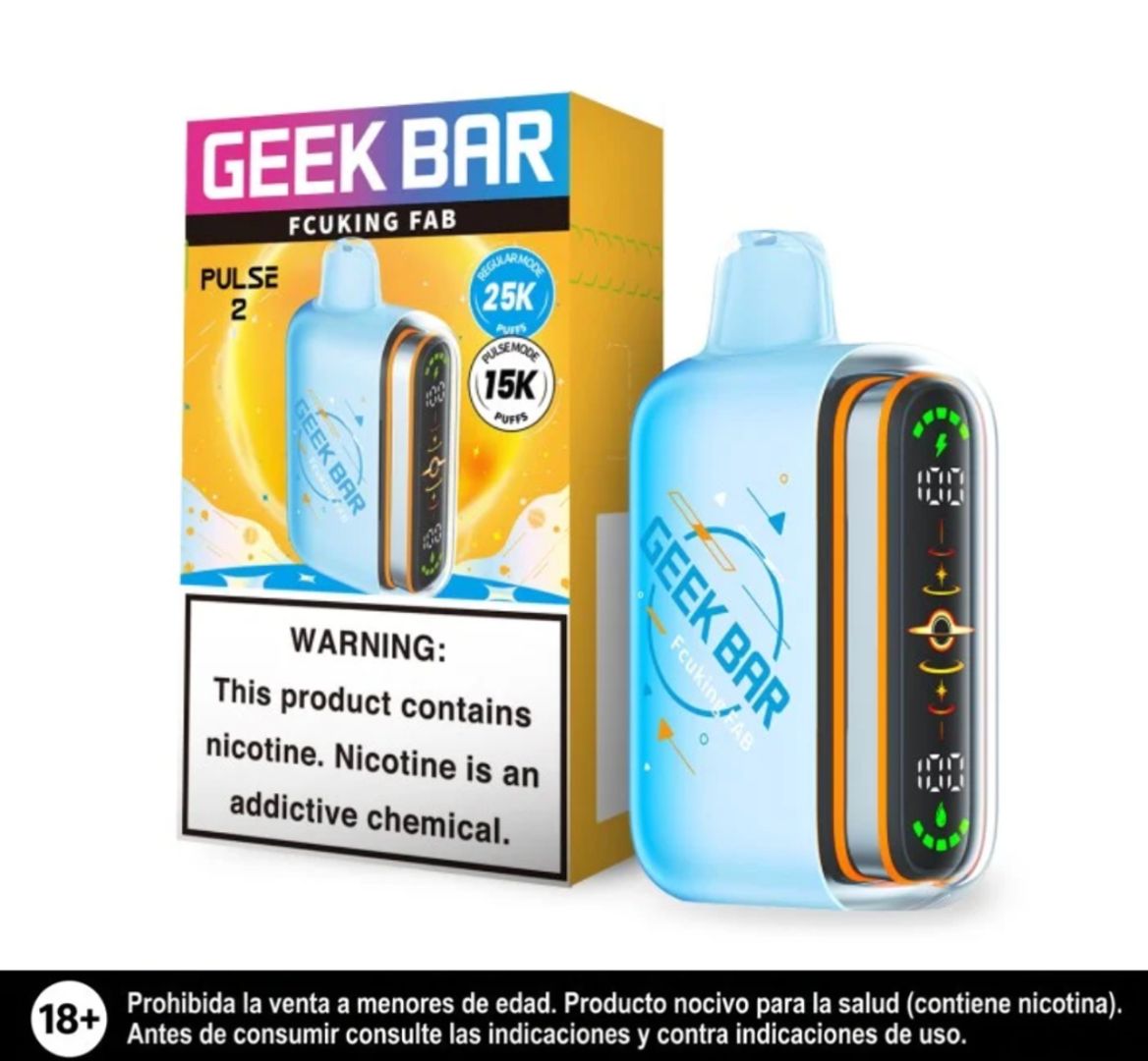 Vape Geek Bar Pulse 2 Fcuking Fab 25.000 Puffs