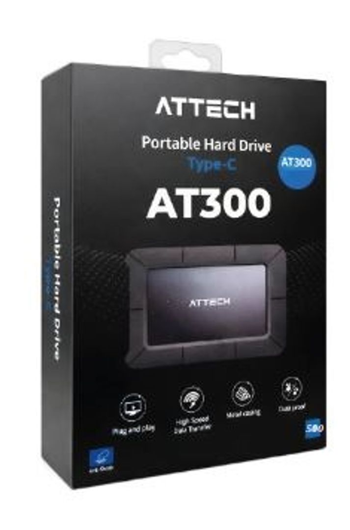 Disco Duro Externo Attech 500TB