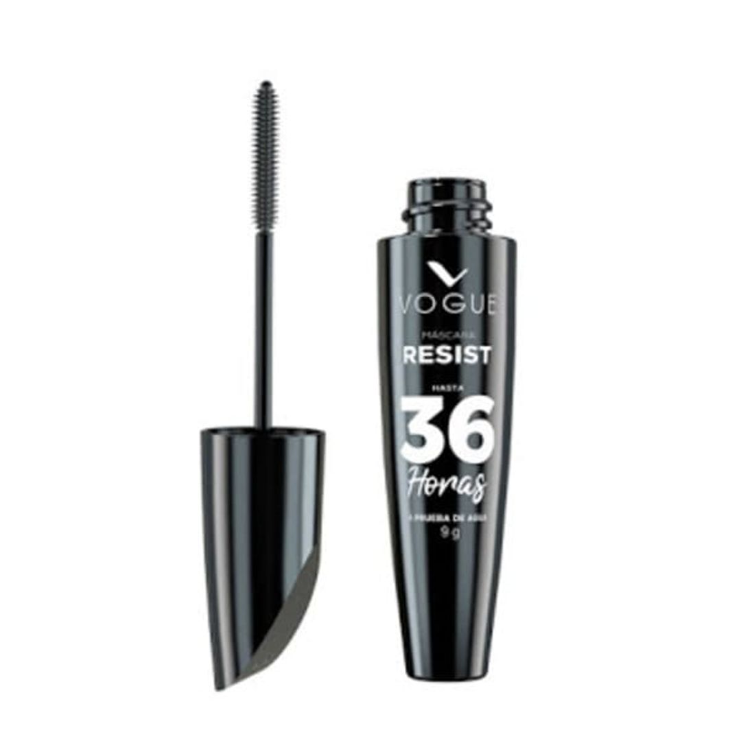 MASCARA RESIST 36H 9GR A PRUEBA DE AGUA VOGUE 