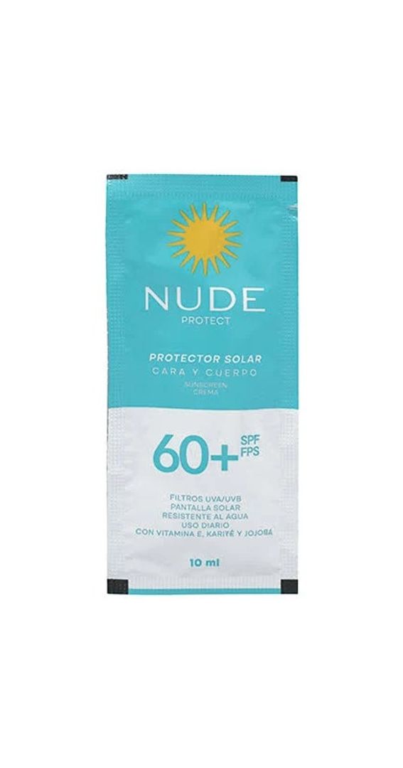 Bloqueador corporal Nude sobre