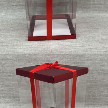 Imagen del producto CAJA ACETATO ROJA 