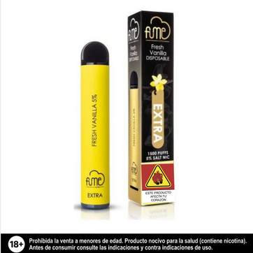 Imagen del producto Fume Extra Fresh Vanilla 1500 Puffs