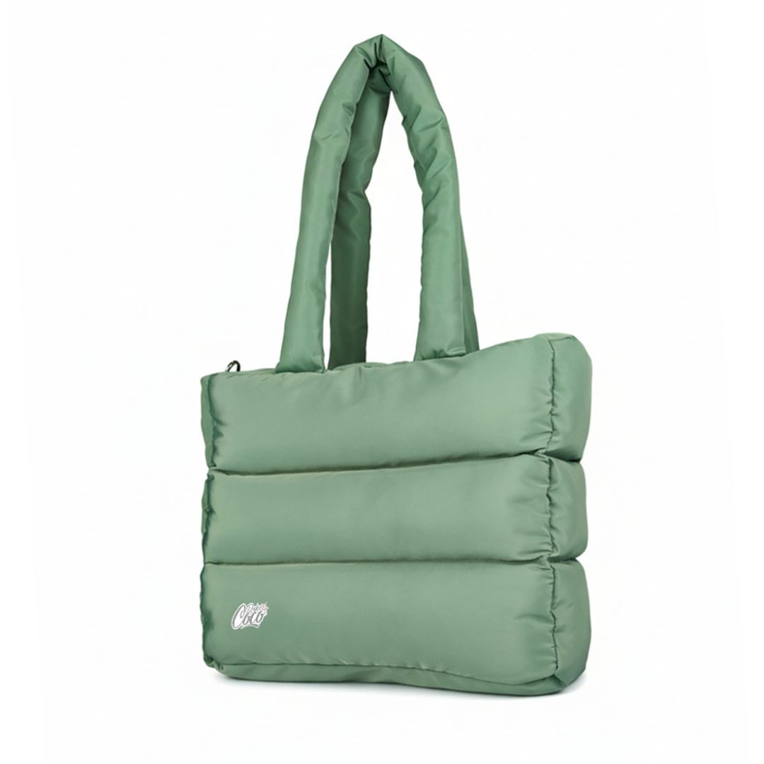 PUFFER BAG DALIA VERDE MENTA