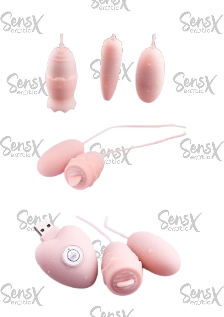 Huevo vibrador de 3 cabezas 