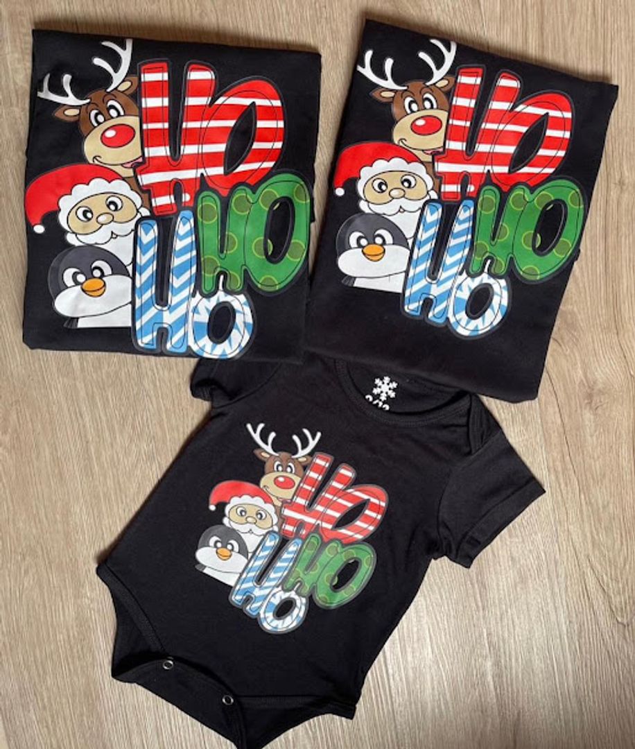 CAMISETAS NAVIDEÑAS FAMILIA 