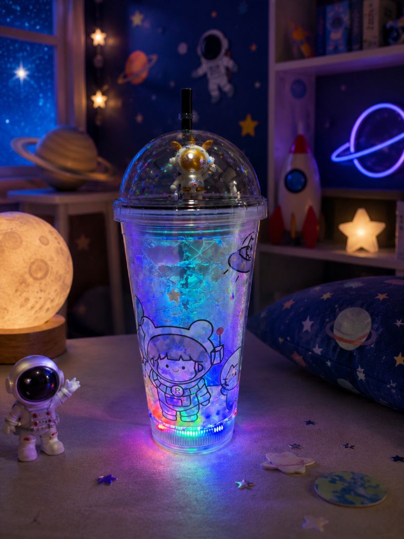 Vaso pitillo astronauta 