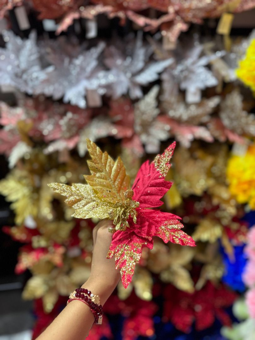 Flores navideñas 2x 5.000