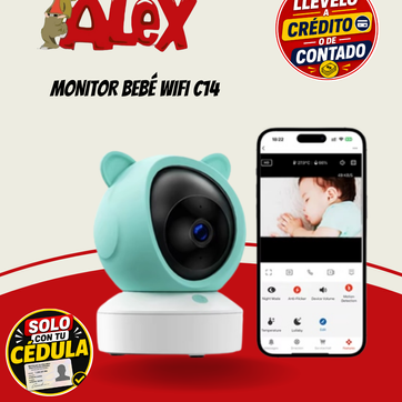 Imagen del producto MONITOR BEBÉ WIFI C14