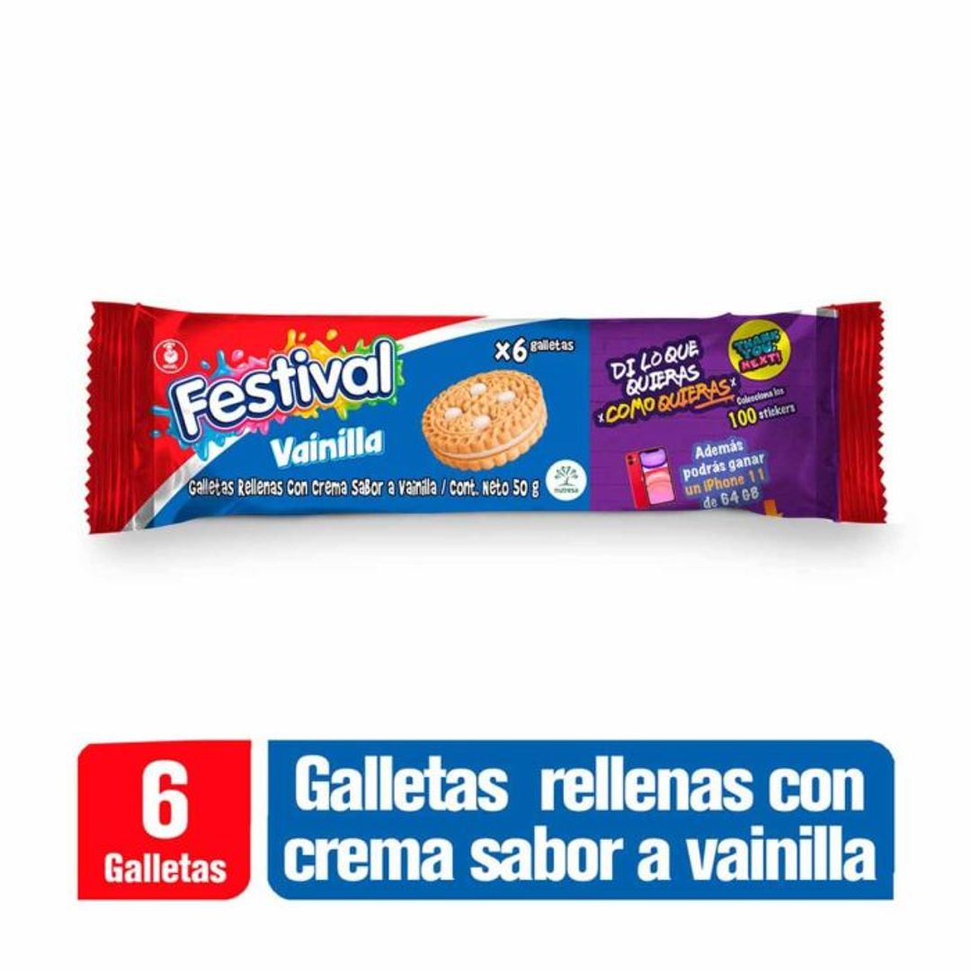 FESTIVAL VAINILLA*6 (UNIDAD)