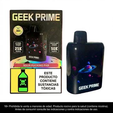Imagen del producto Geek Bar Sour Fucking Fab 50.000 Puffs Prime