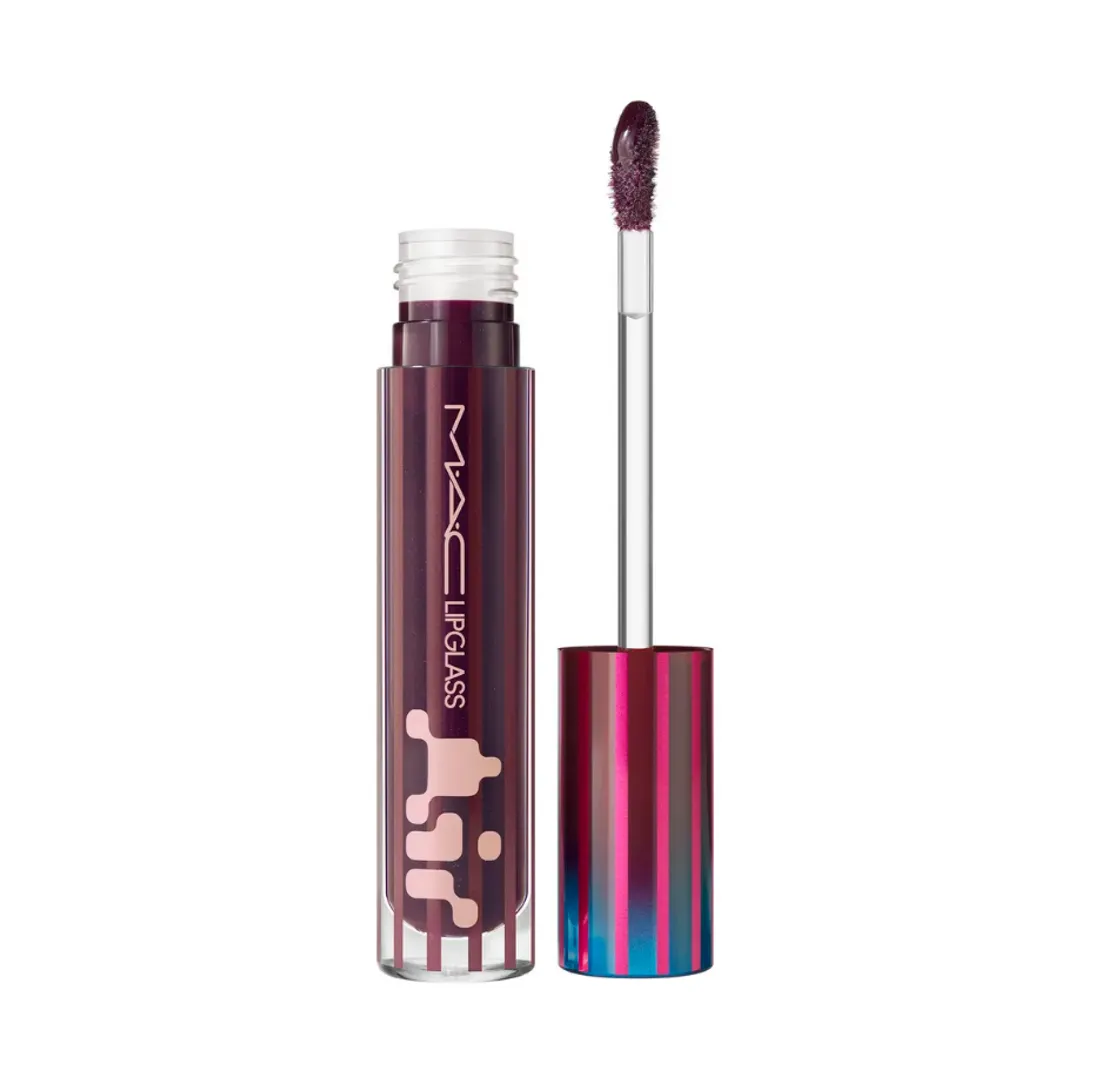 MAC LIP GLASS IR MIDNIGHT NON STICKY GLOSS