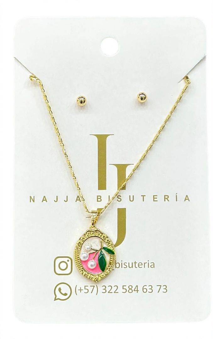 Collar Rodinado Flor