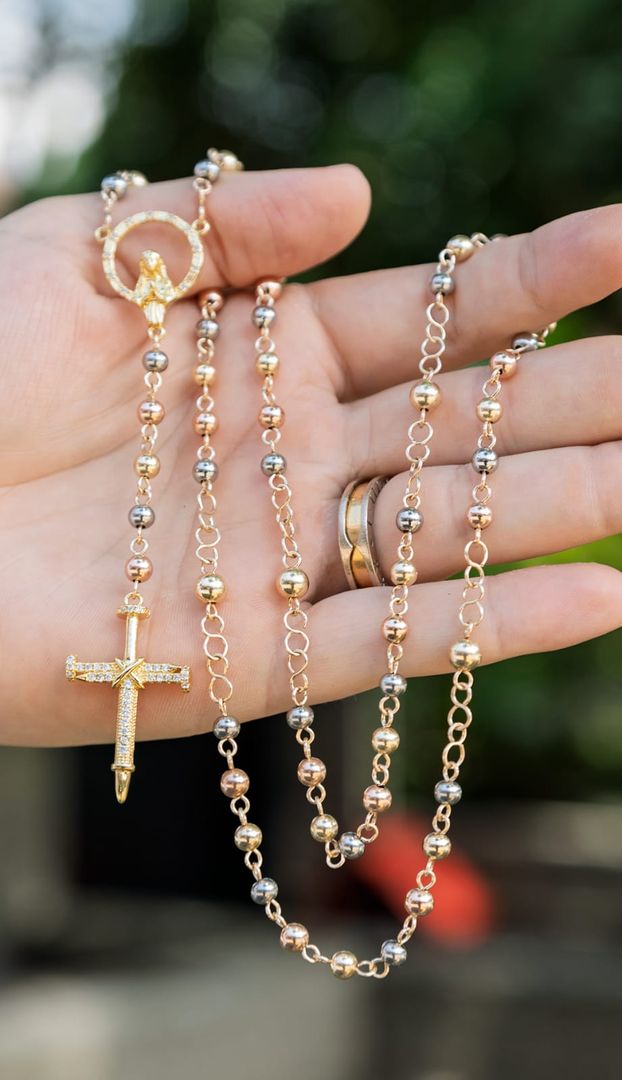 Camandula tres oros balín 5mm 