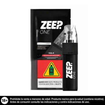 Imagen del producto Vape Zeep One Recargable Negro