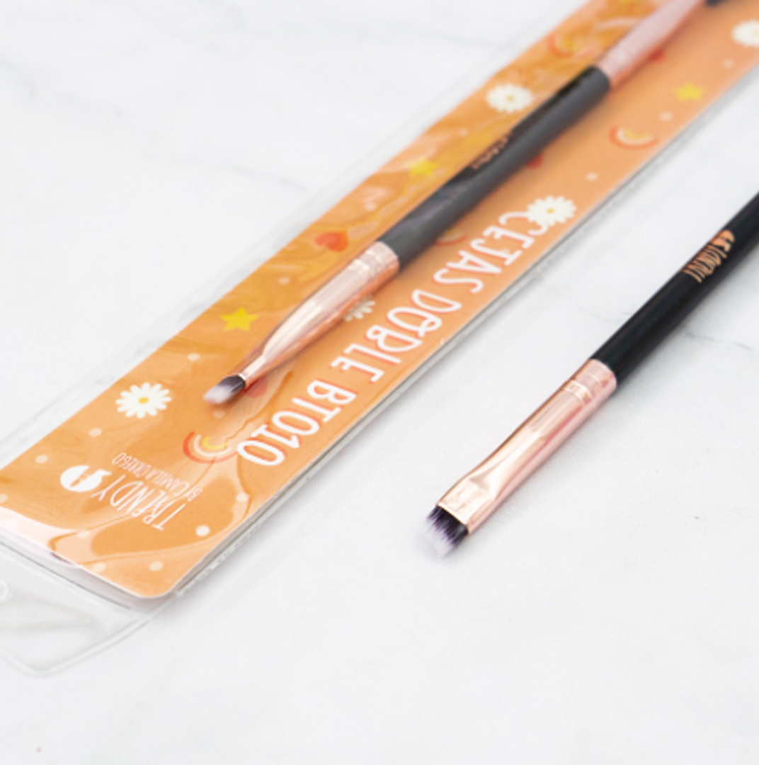 Brocha Trendy Doble para Cejas
