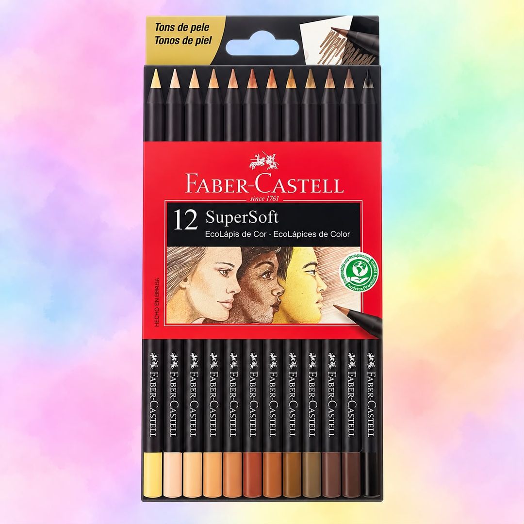 Colores FaberCastell tonos piel x 12
