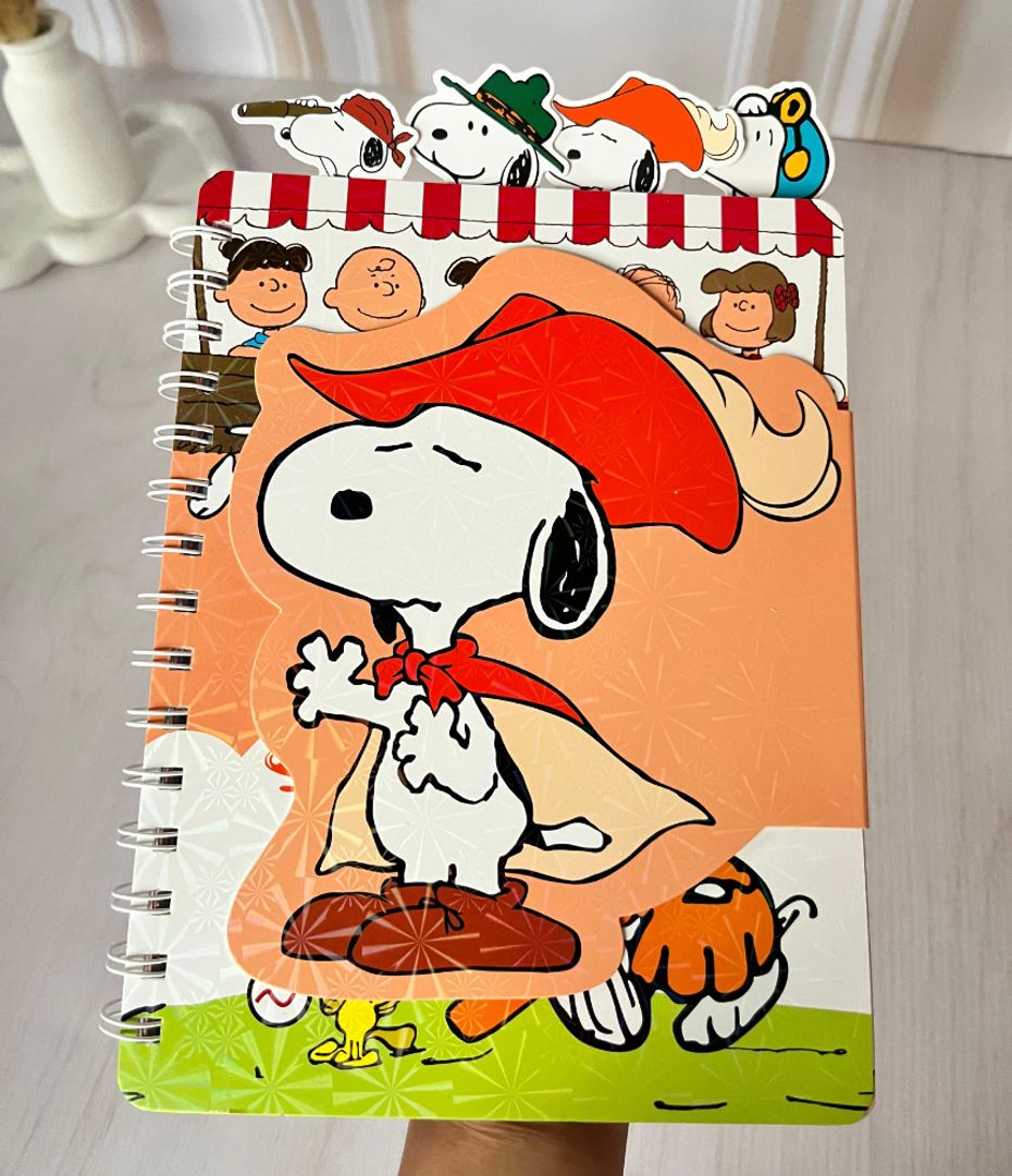 Agenda snoopy 5 materias 