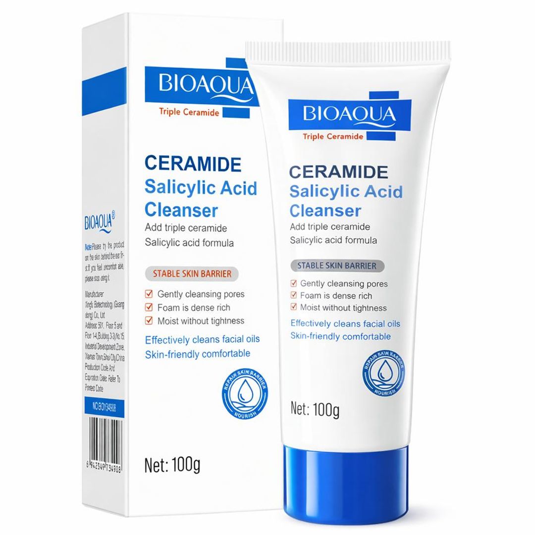 JABON CERAMIDE CON ACIDO SALICILICO BIOAQUA
