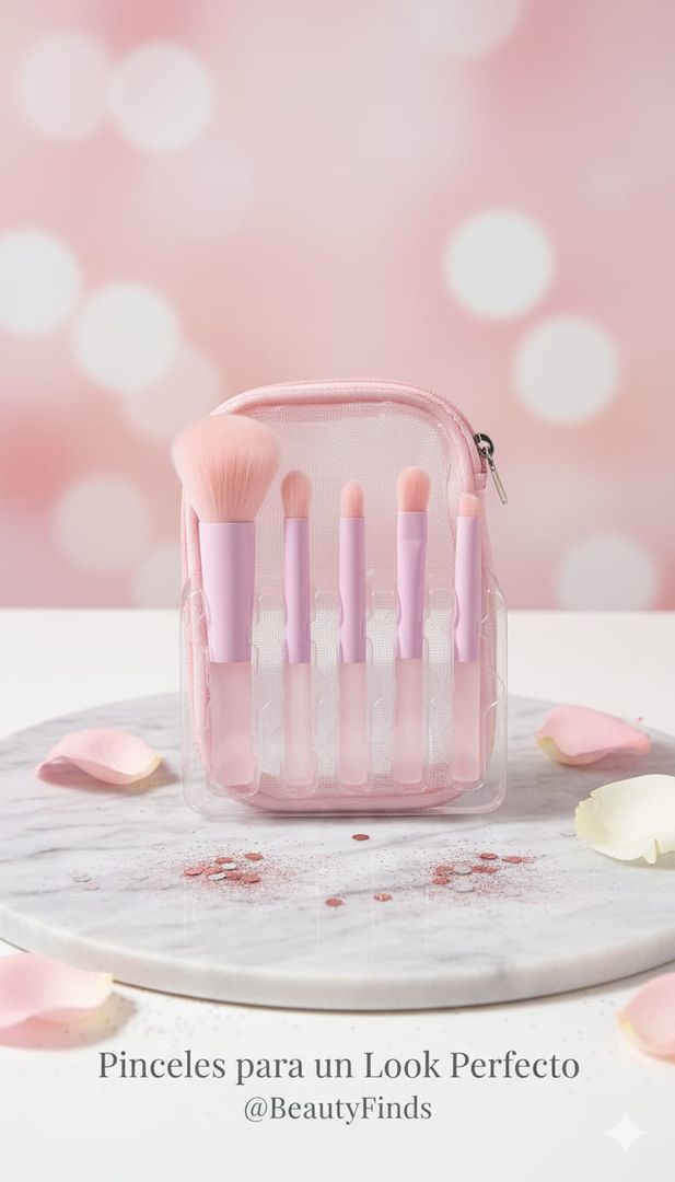SET DE MINI BROCHAS CON ESTUCHE 