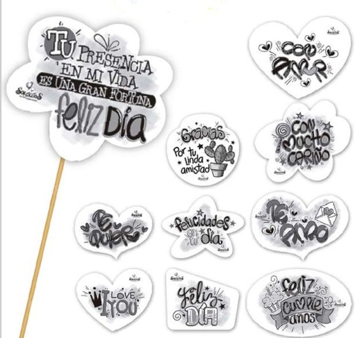 TOPPER BLANCO Y NEGRO