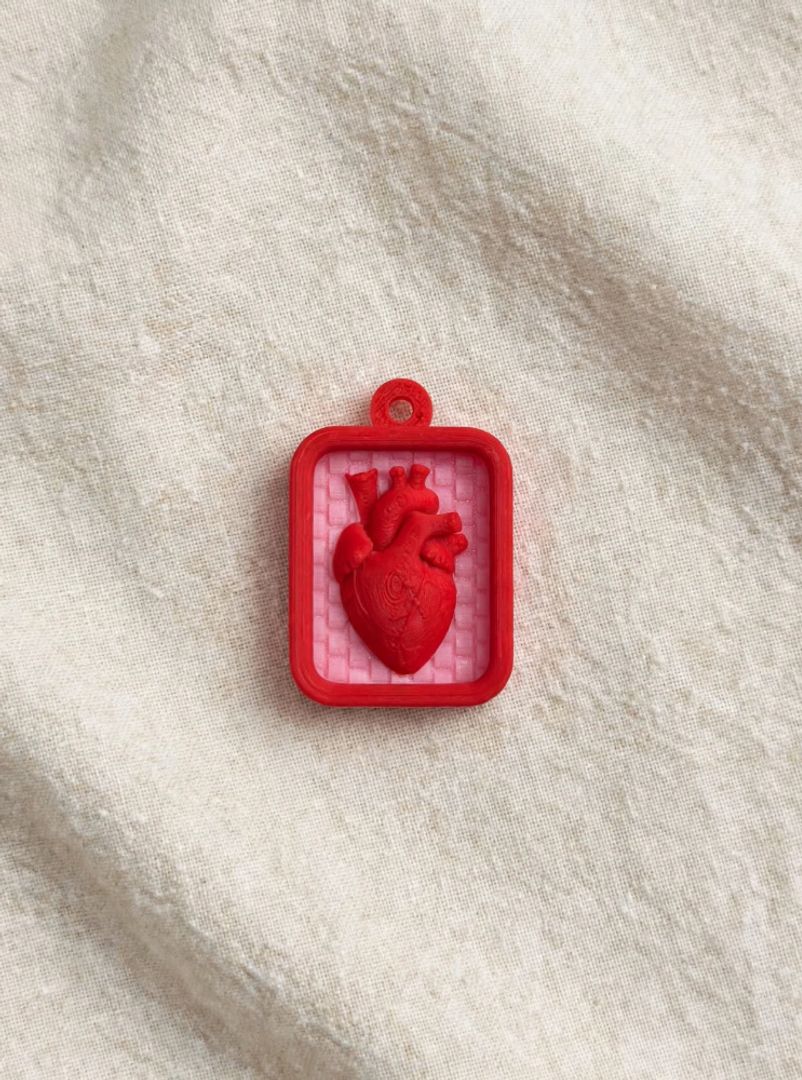 Dije Corazón Anatómico 