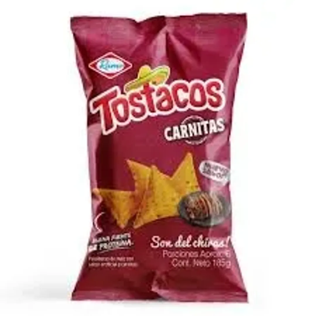 TOSTACOS CARNITAS RAMO*185G