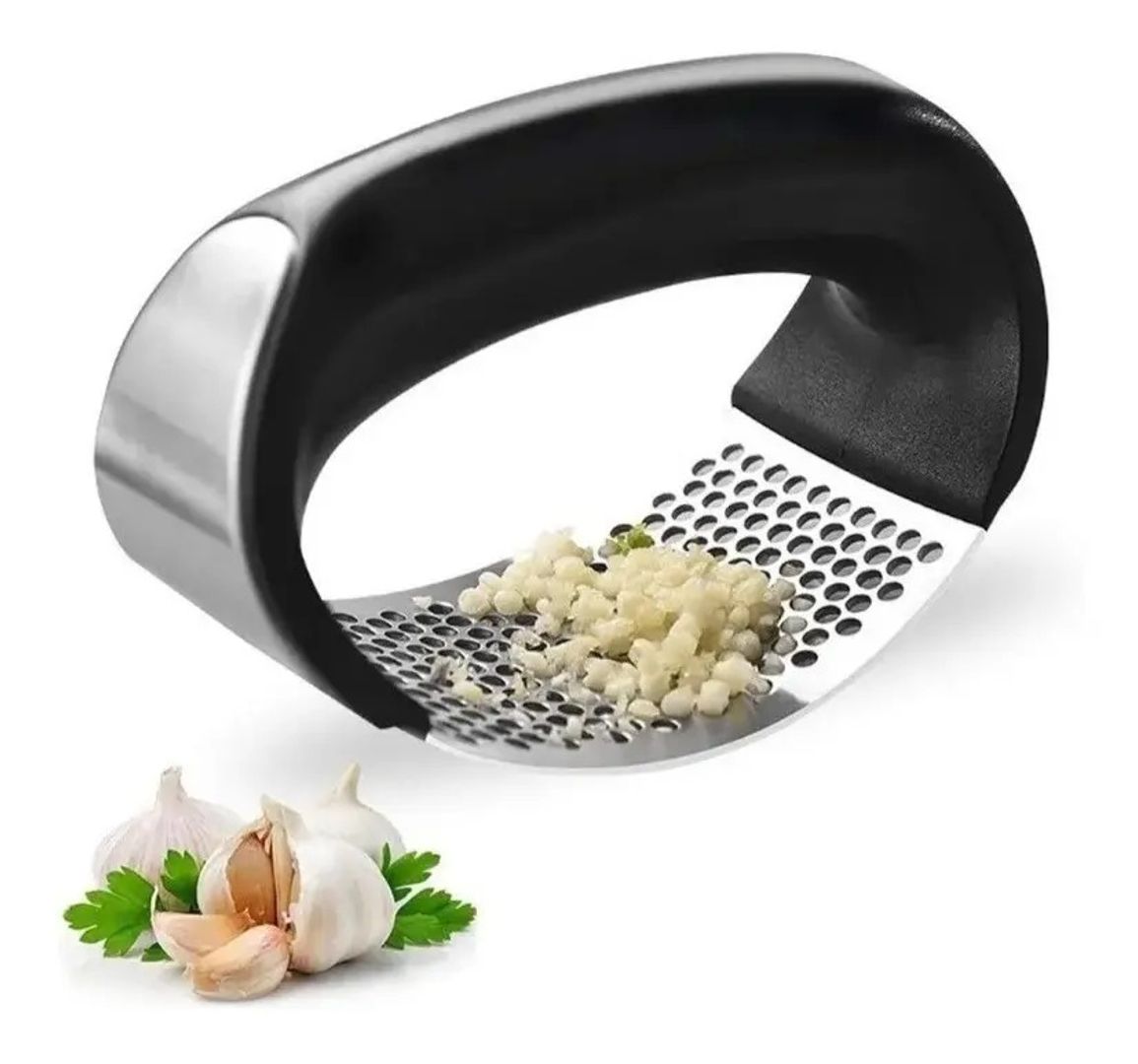  MACHACADOR DE AJO GARLIC PRESS ACERO INOXIDABLE