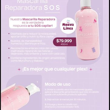 Mascarilla reparadora SOS - imagen 1